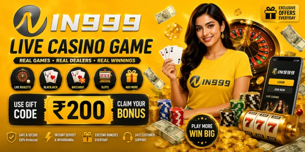 In999 Live Casino Game